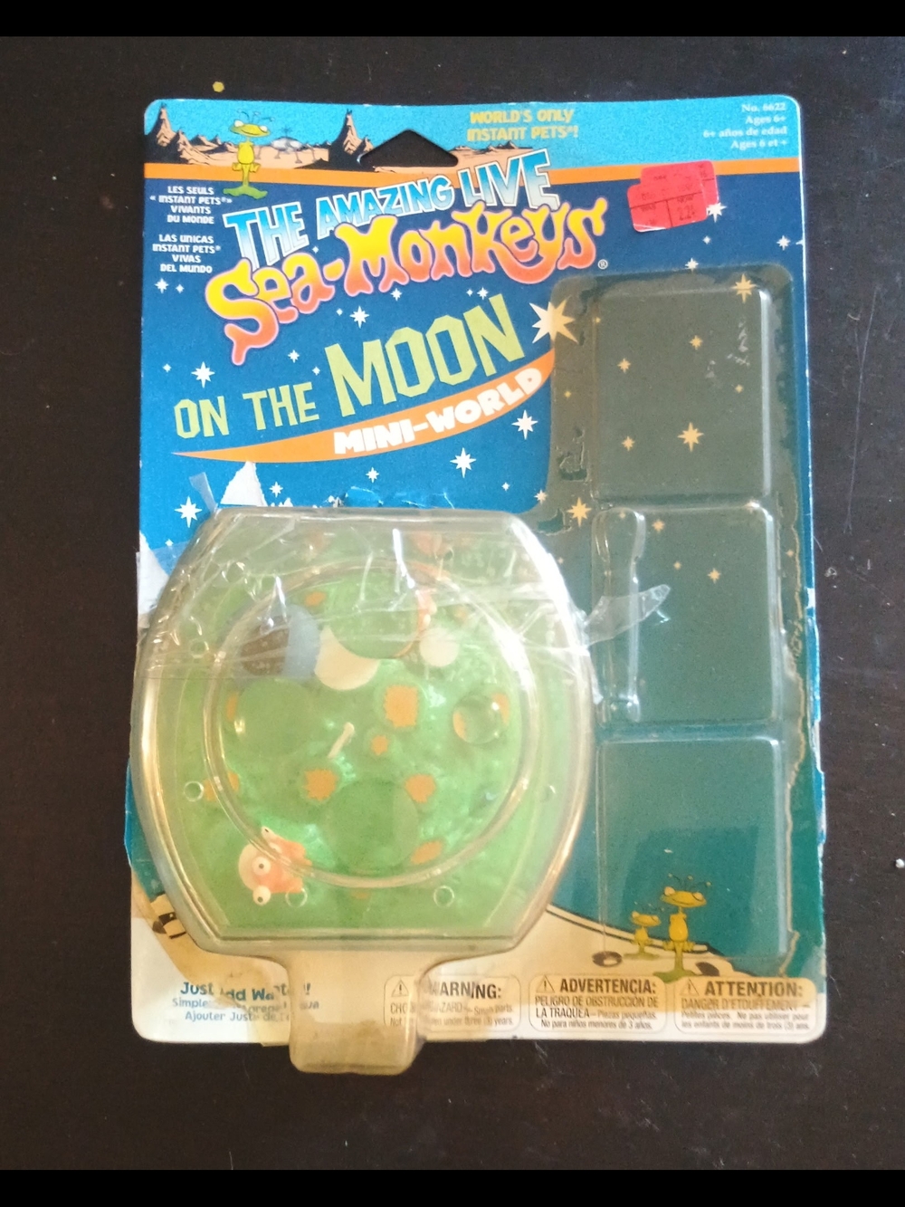 The Amazing Live Sea-Monkeys On The Moon Mini-World - Green